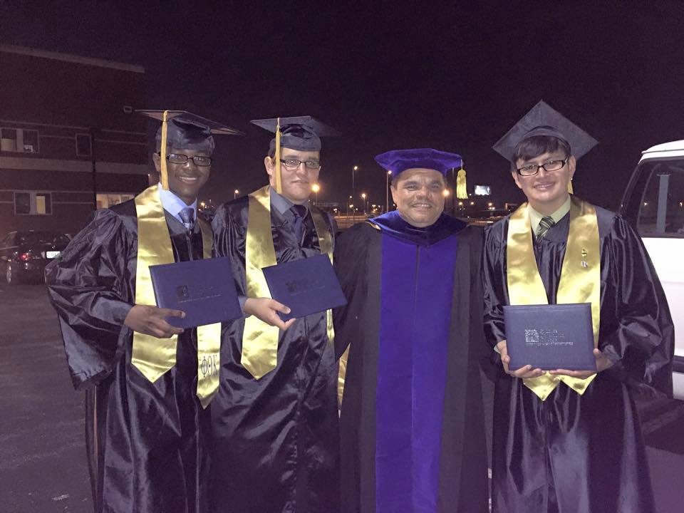 STLCC Graduation 2015 with Host Sons